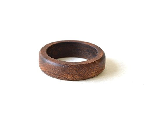 Almond Wood Wedding Band - Mister Bands