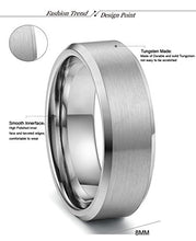 Load image into Gallery viewer, Tungsten Wedding Band Matte Finish - Mister Bands